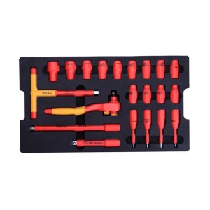 21PCS 1/2" SOCKETS AND ACCESSORY