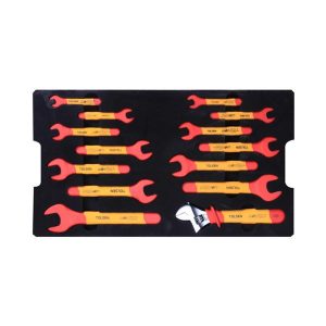 14PCS OPEN WRENCHES AND ADJUSTABLE WRENCHES