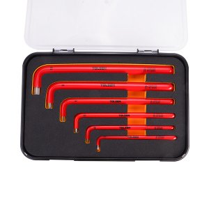 6PCS DIPPED INSULATED HEXAGON KEY L-WRENCH SET